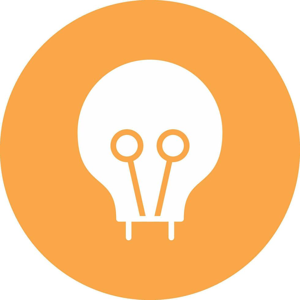 Light Bulb Creative Icon Design vector