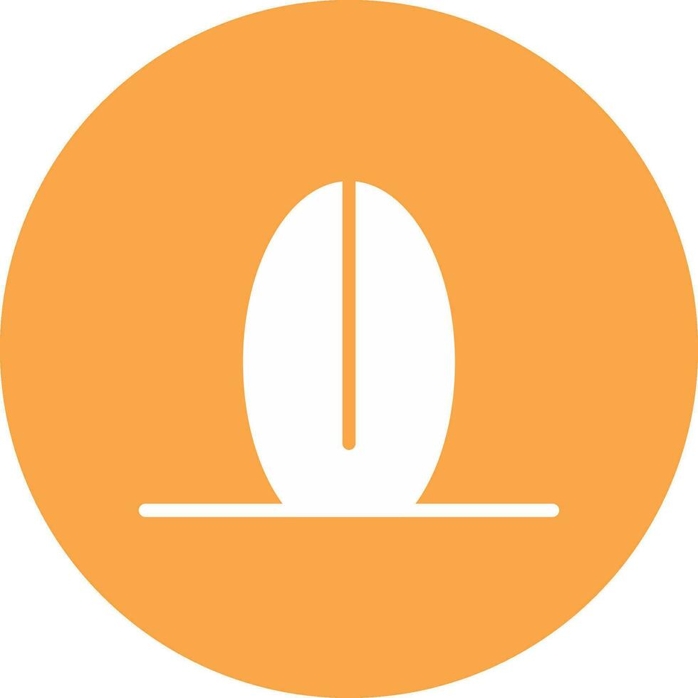 Surfboard Creative Icon Design vector