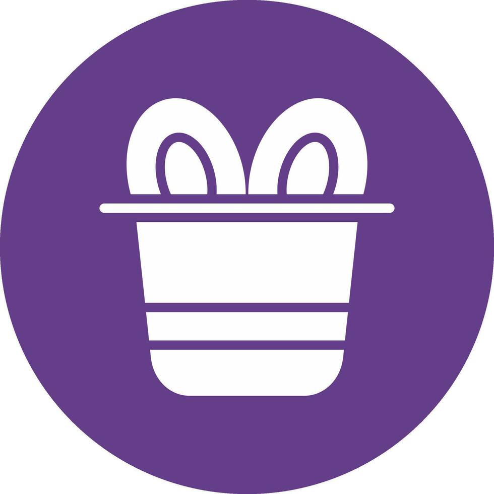 Magic Trick Creative Icon Design vector
