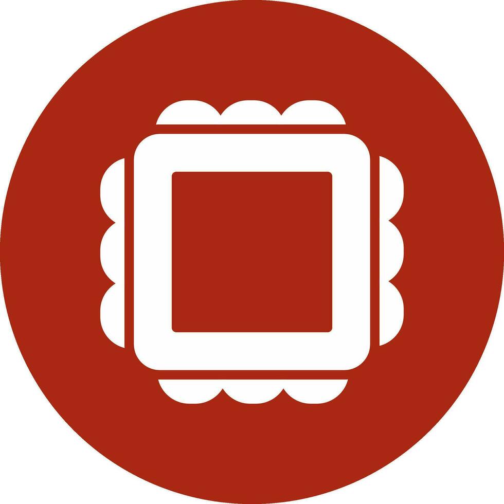 Magic Mirror Creative Icon Design vector