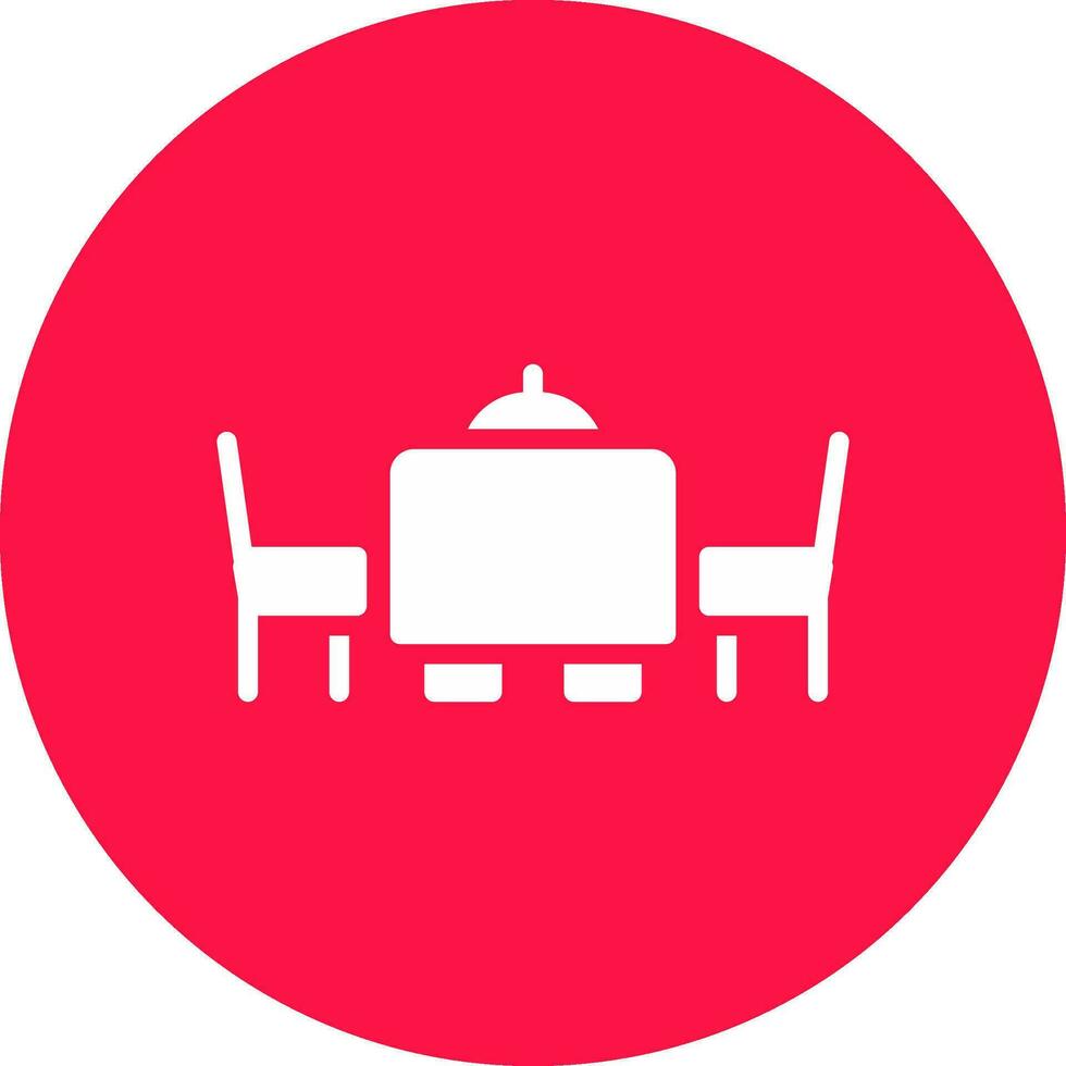 diseño de icono creativo de cena vector