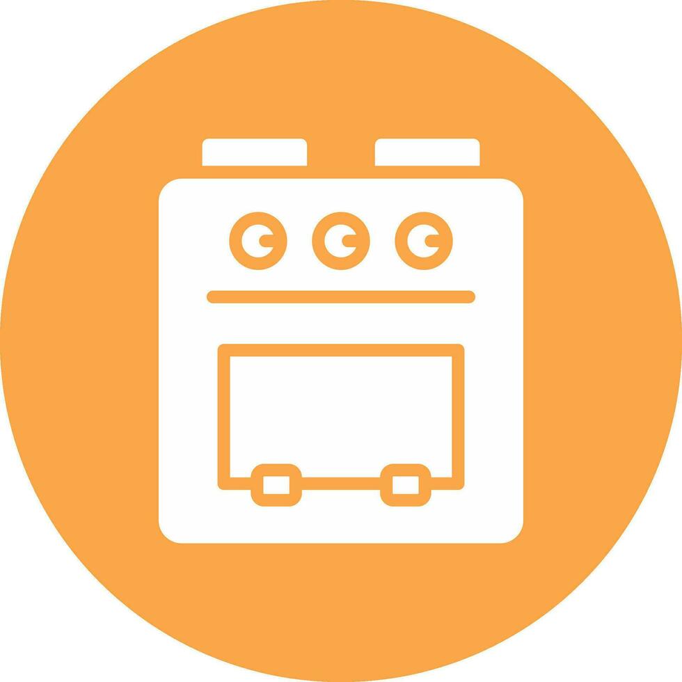 Oven Creative Icon Design vector