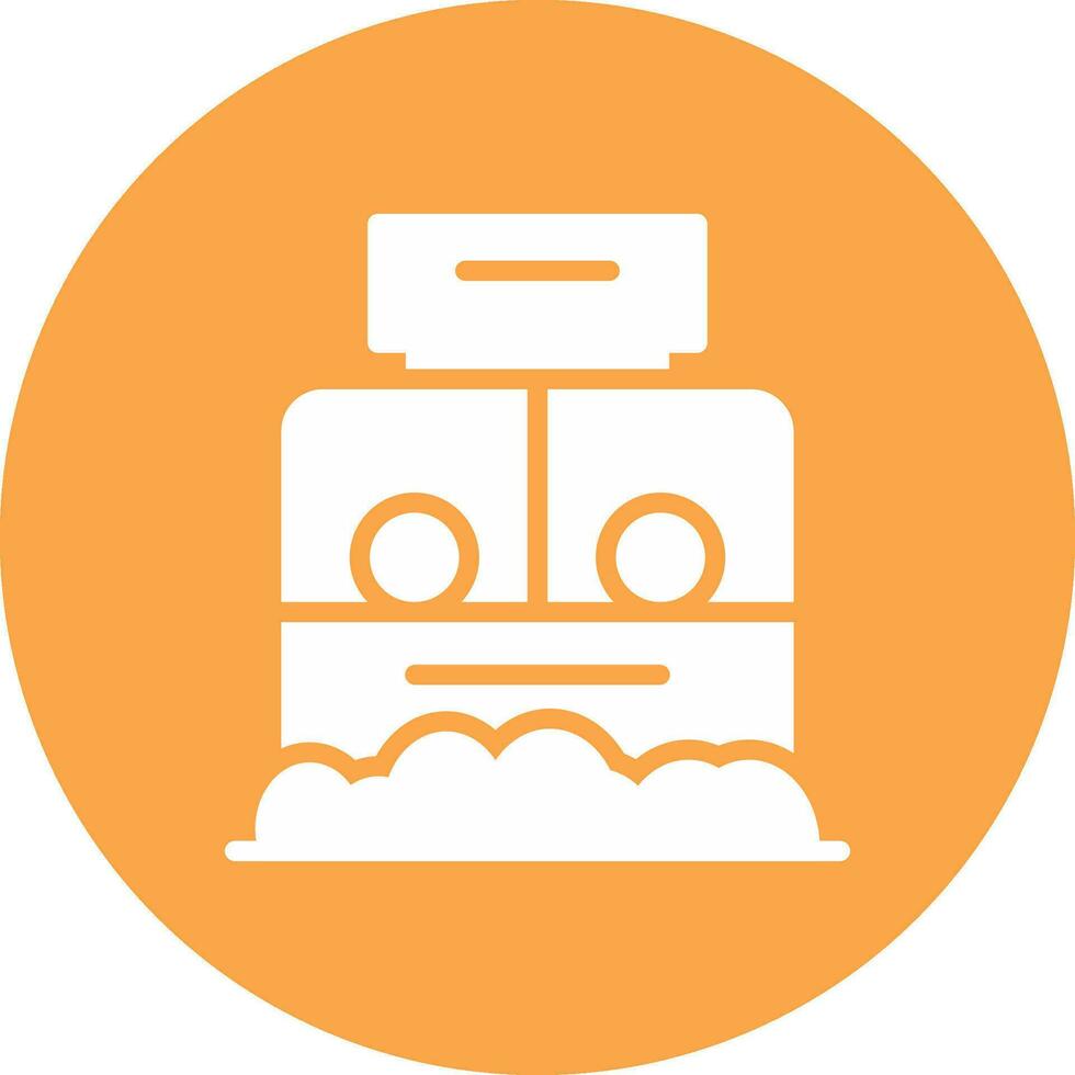 Ticket Box Creative Icon Design vector