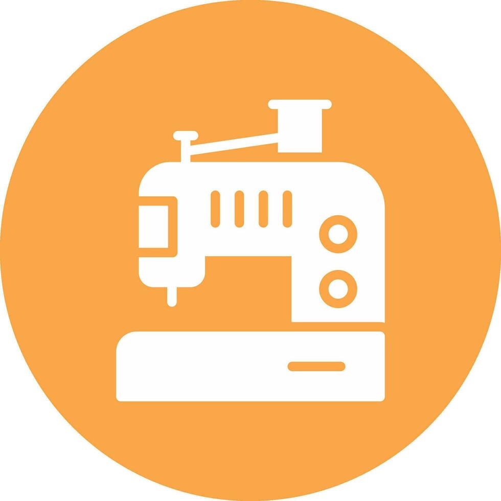 Sewing Machine Creative Icon Design vector