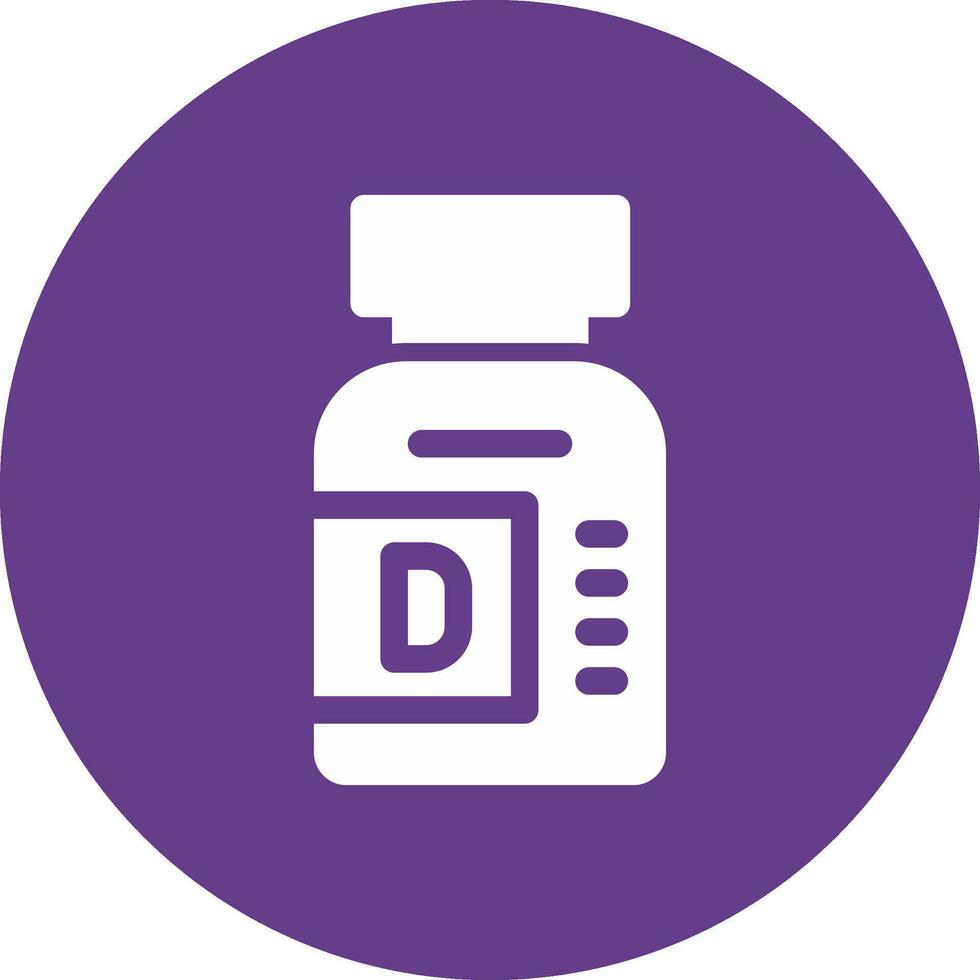 Vitamins Creative Icon Design vector