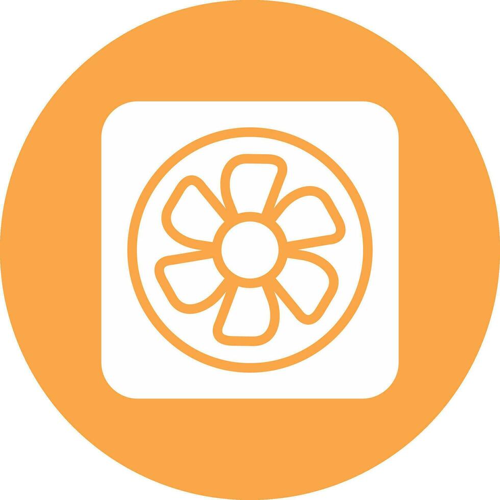 Fan Creative Icon Design vector