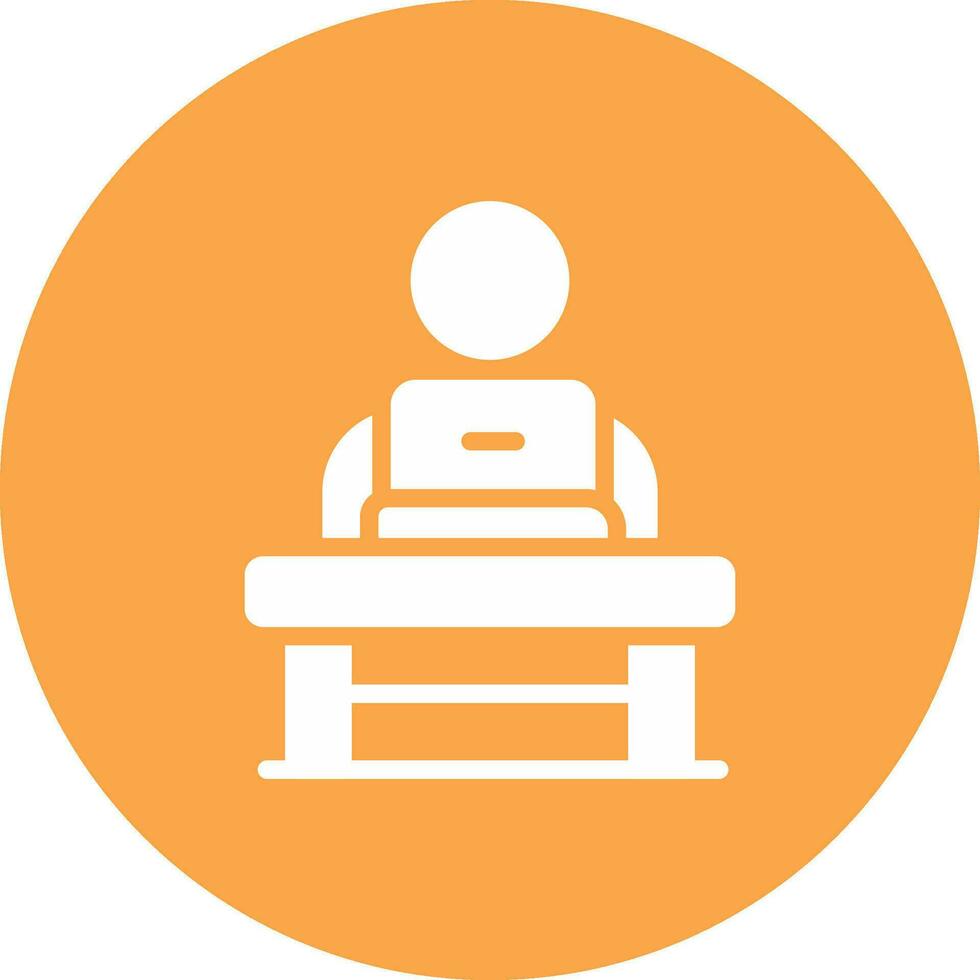 Work From Home Creative Icon Design vector