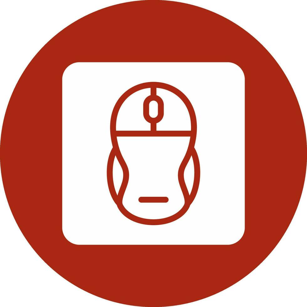 Wireless Mouse Creative Icon Design vector