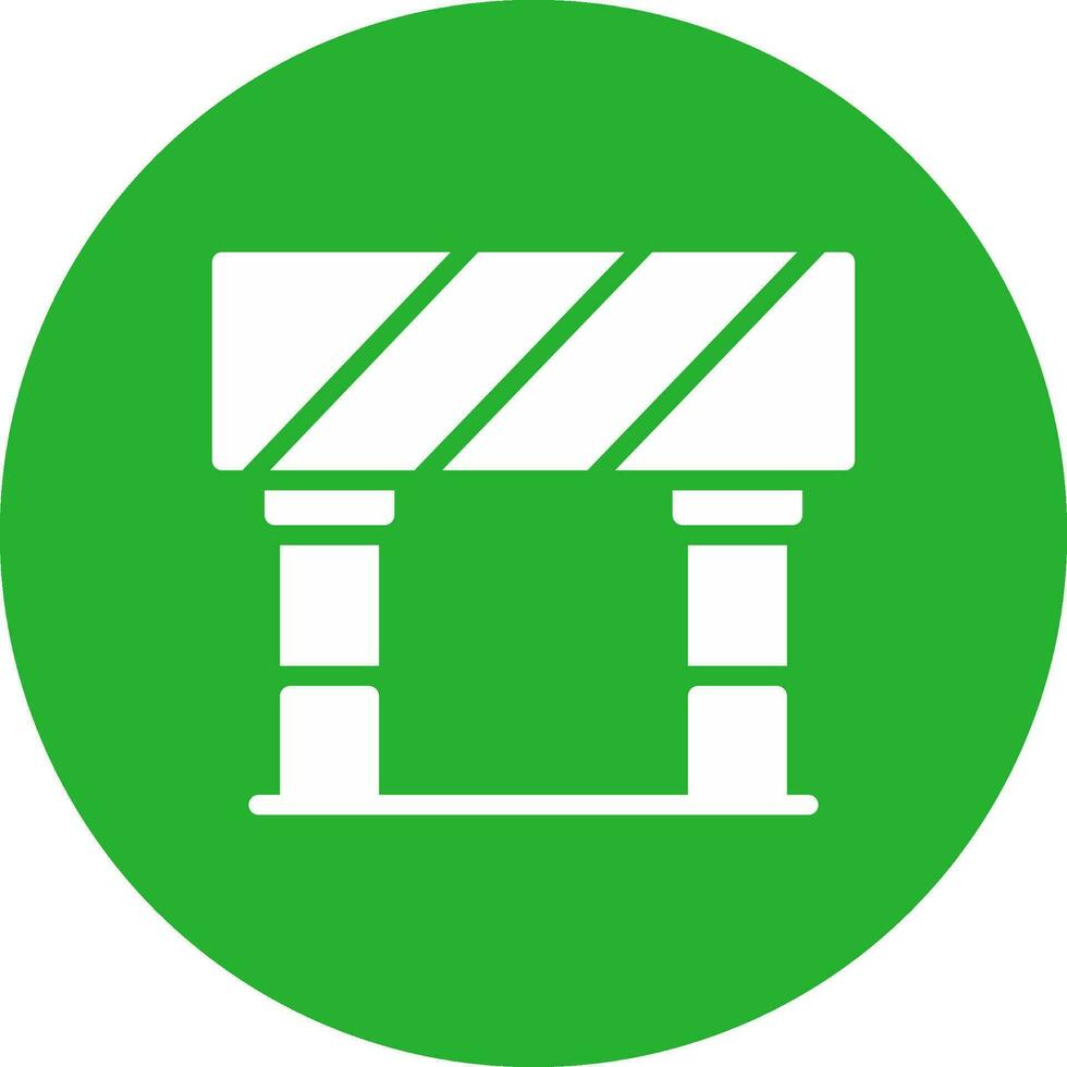 Barrier Creative Icon Design vector