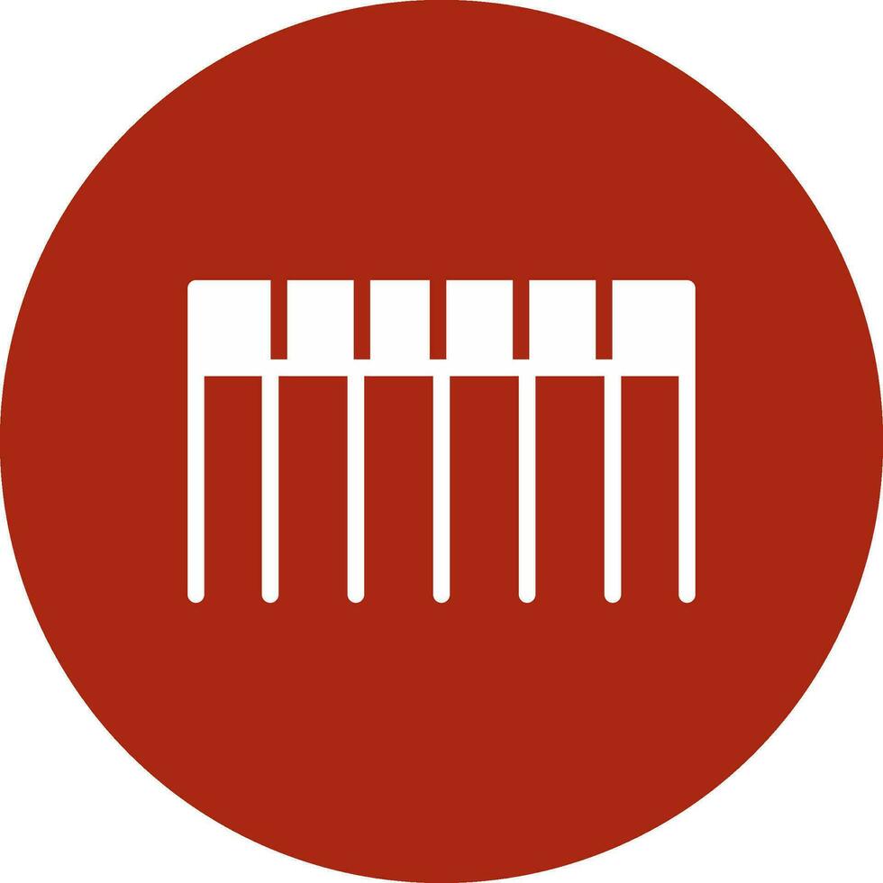 Comb Creative Icon Design vector