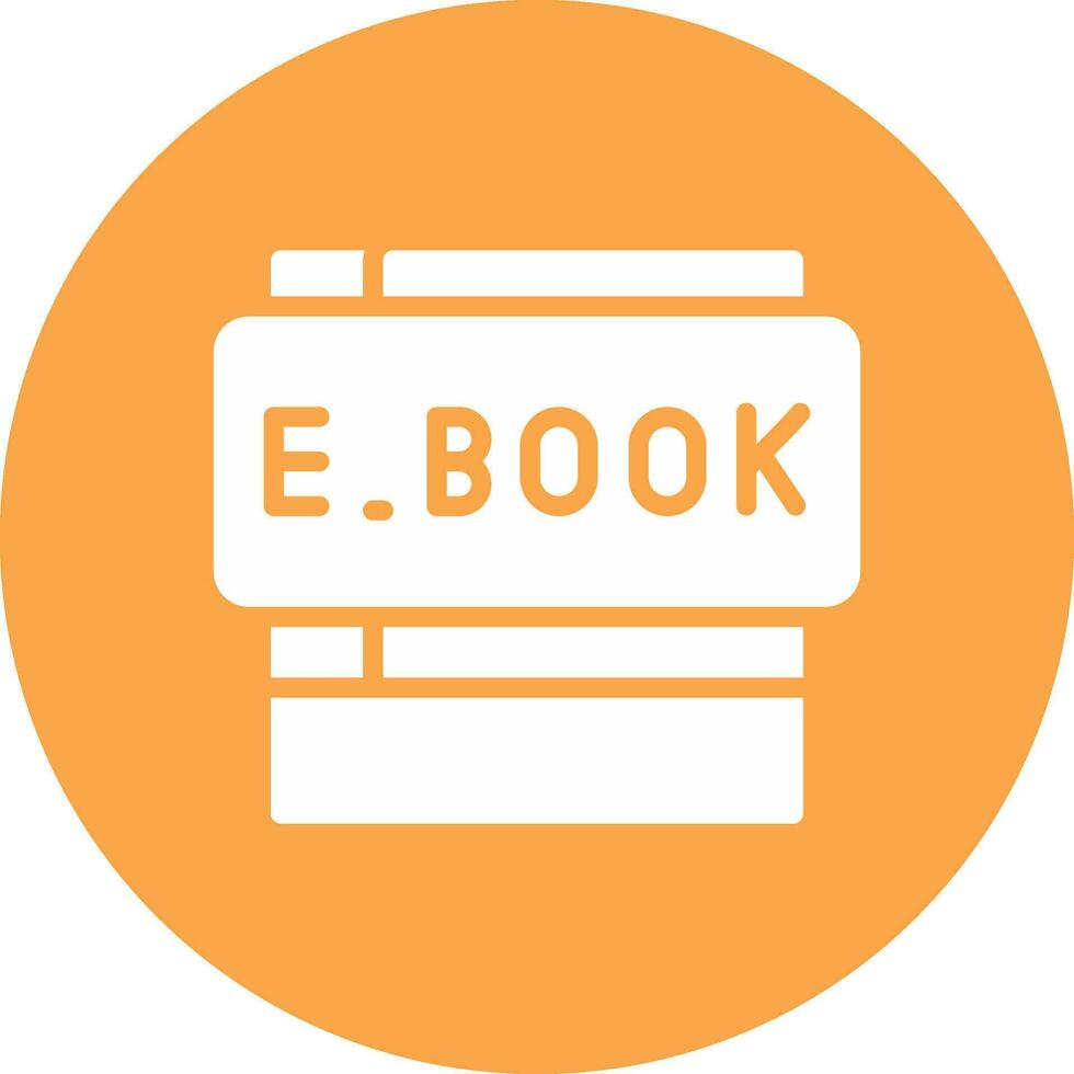 Ebooks Creative Icon Design vector