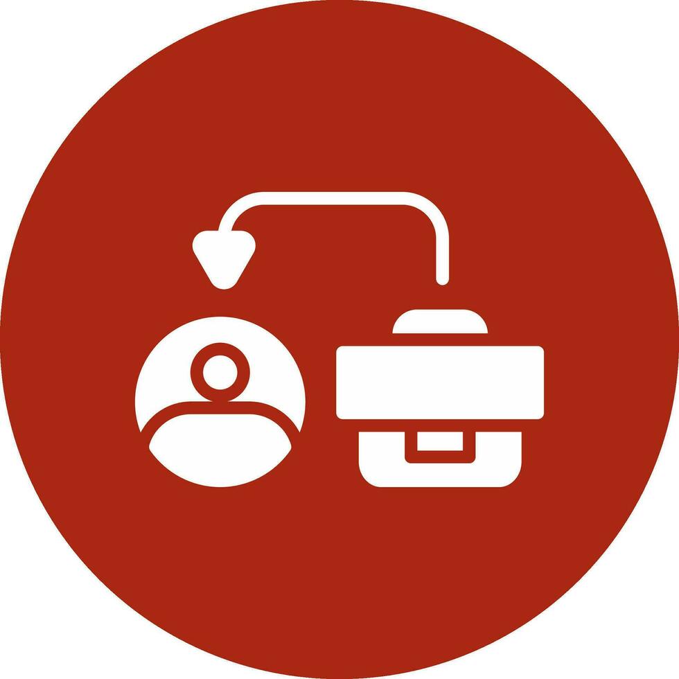 B2C Creative Icon Design vector