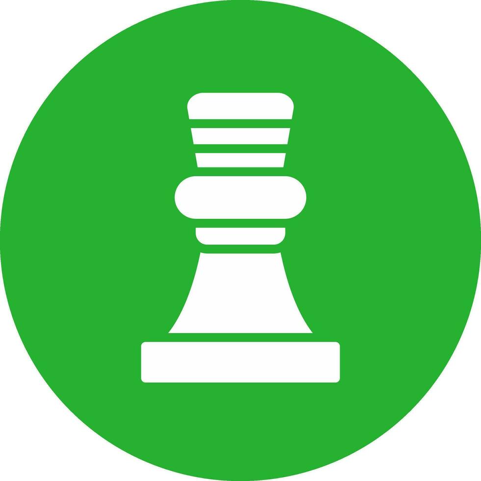 Chess Game Creative Icon Design vector