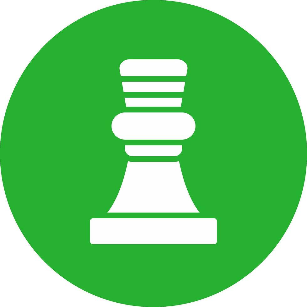 Chess Game Creative Icon Design vector