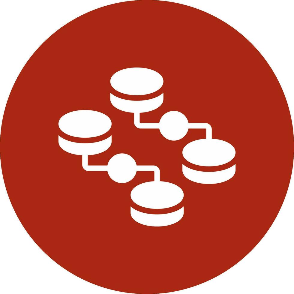 Unstructured Data Creative Icon Design vector