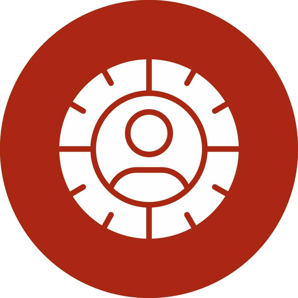 Target Audience Creative Icon Design vector
