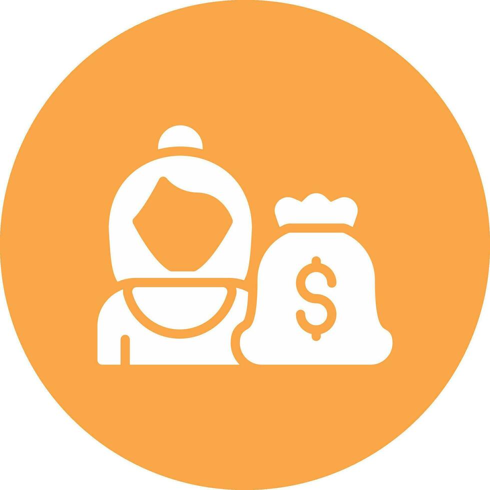 Investor Creative Icon Design vector