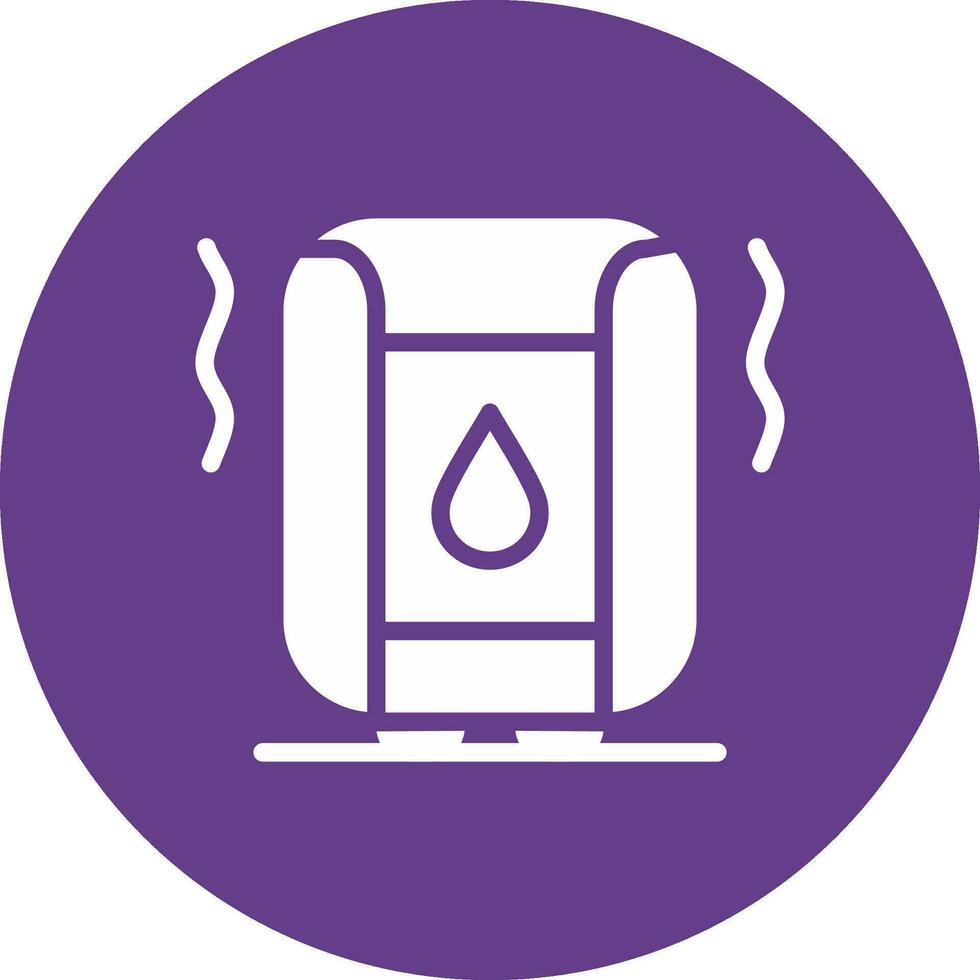 Humidifier Creative Icon Design vector