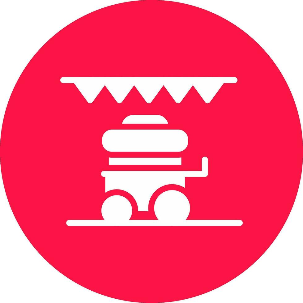 comida festival creativo icono diseño vector