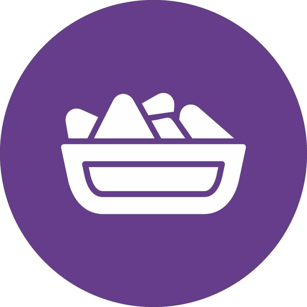 Nachos Creative Icon Design vector