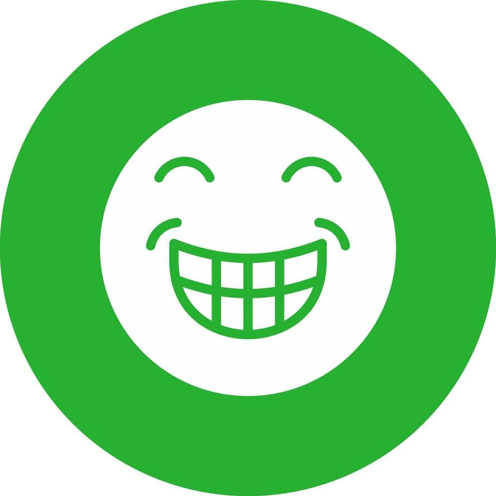 Grin Creative Icon Design vector