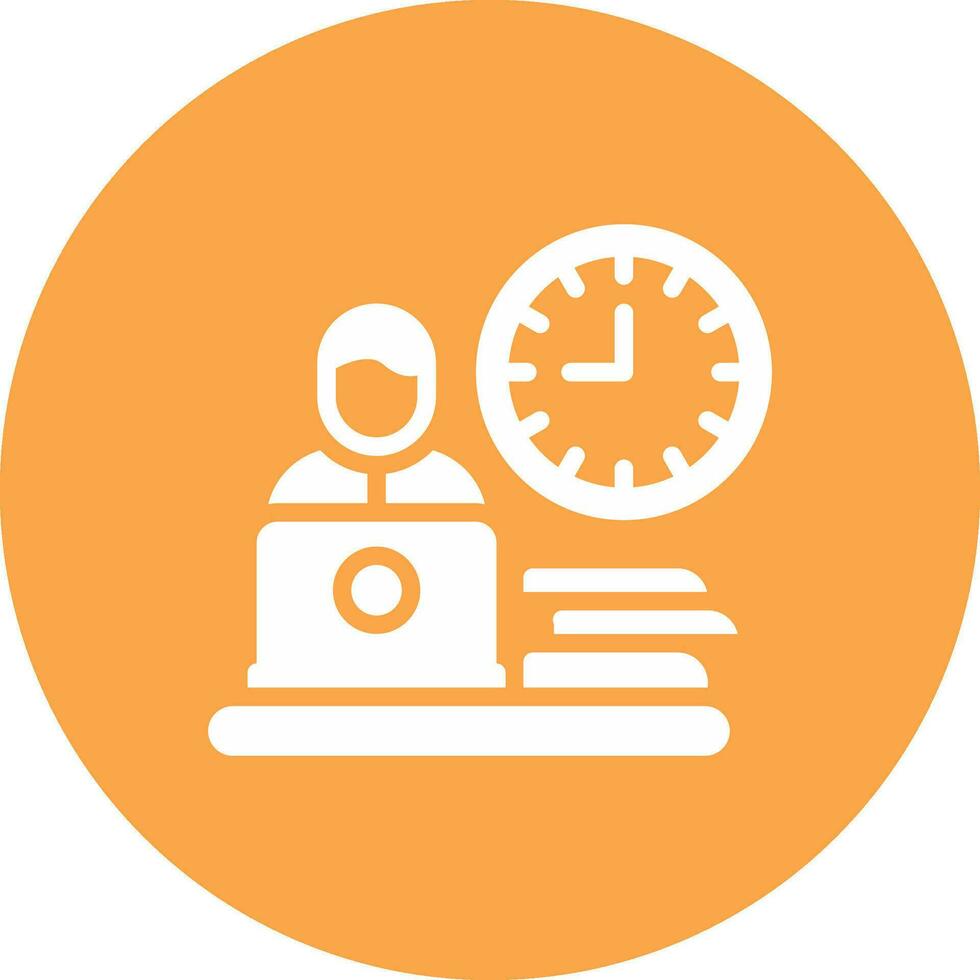 Work Habits Creative Icon Design vector