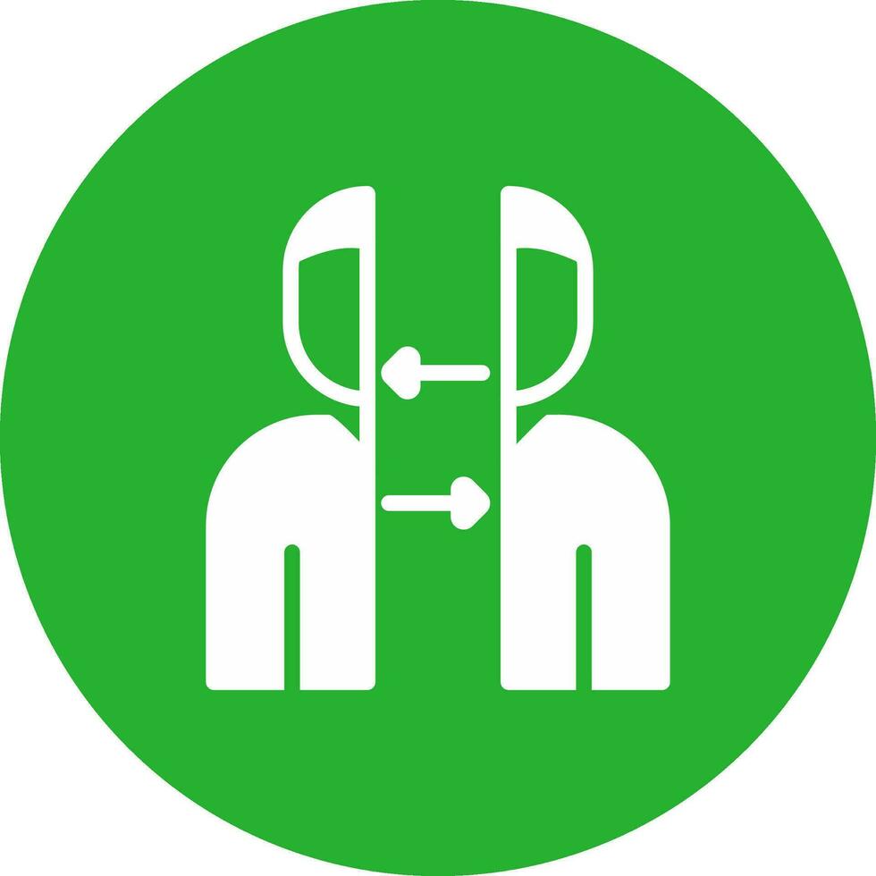 Self Determination Creative Icon Design vector