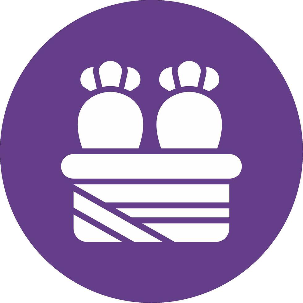 Groceries Delivery Creative Icon Design vector