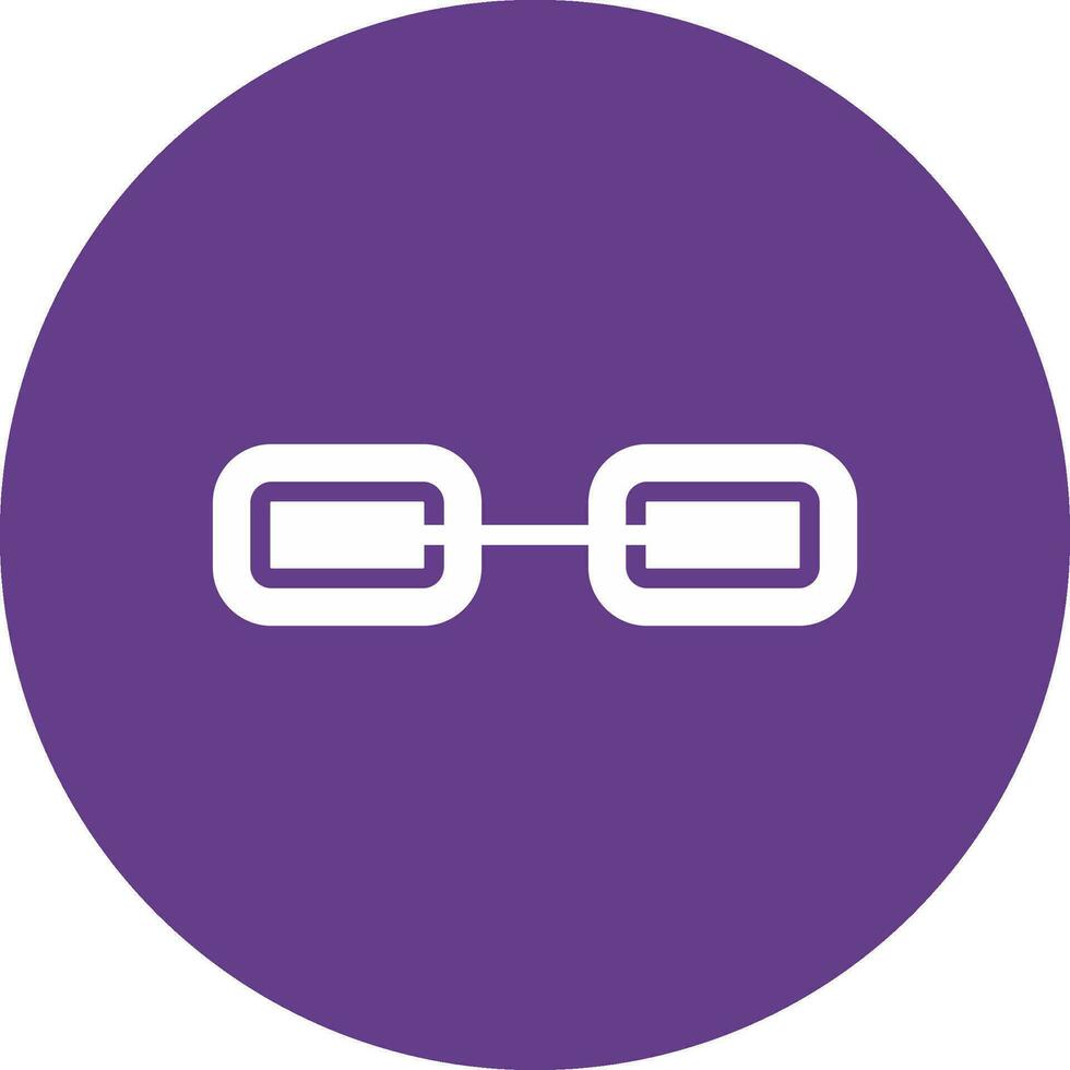 Link Creative Icon Design vector