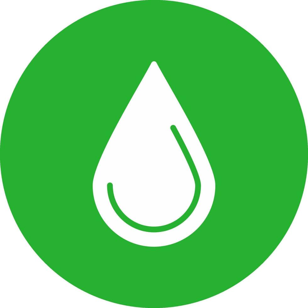 Water Drop Creative Icon Design vector