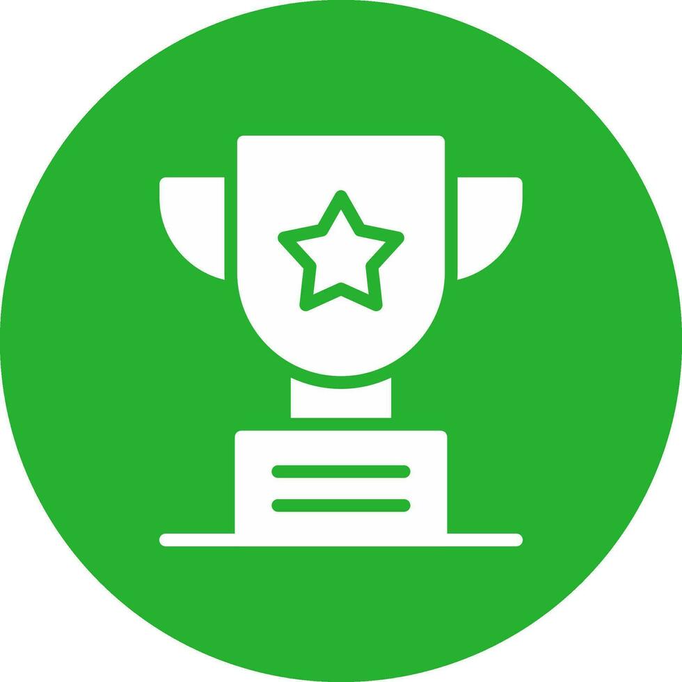 Trophy Creative Icon Design vector