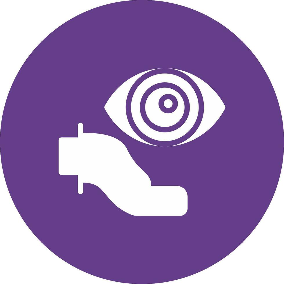 Primary Eye Care Creative Icon Design vector