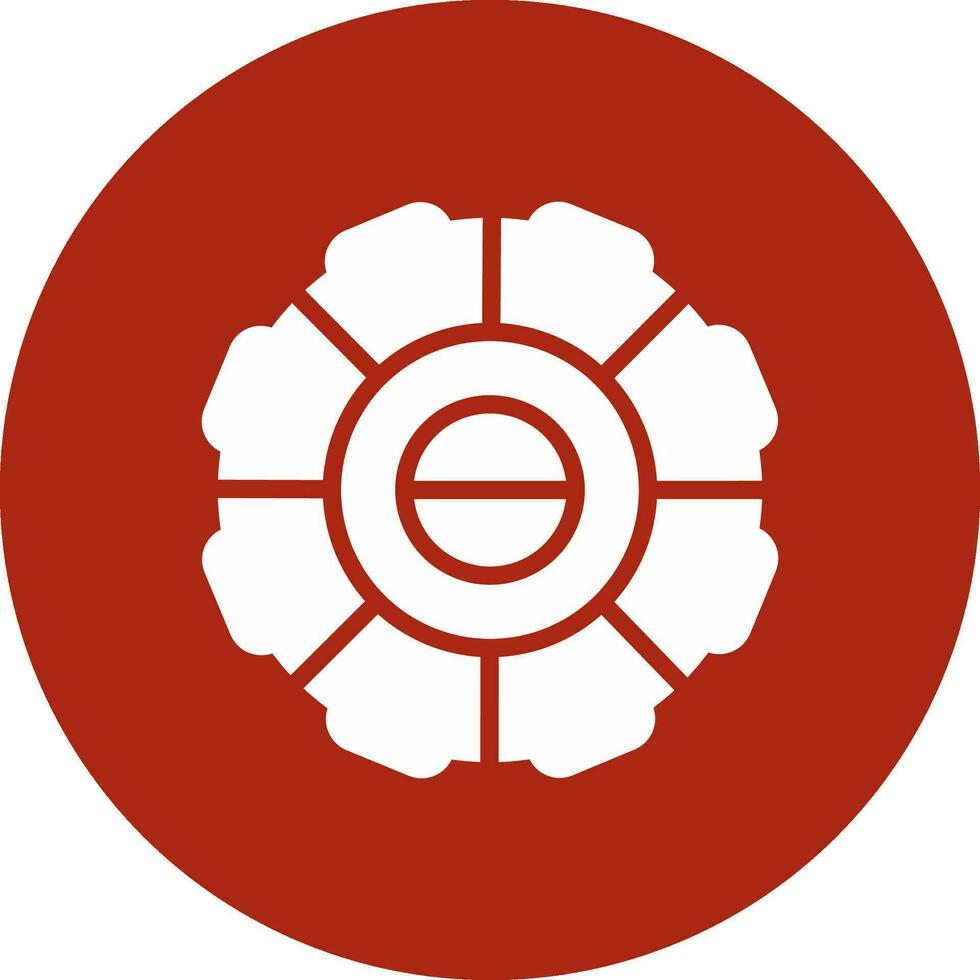 Segmented Process Creative Icon Design vector