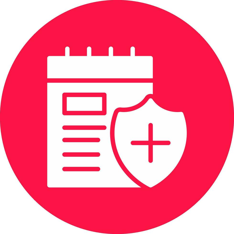 Health Plans Creative Icon Design vector