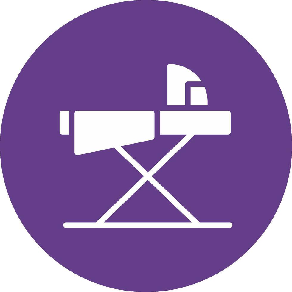 Ironing Creative Icon Design vector