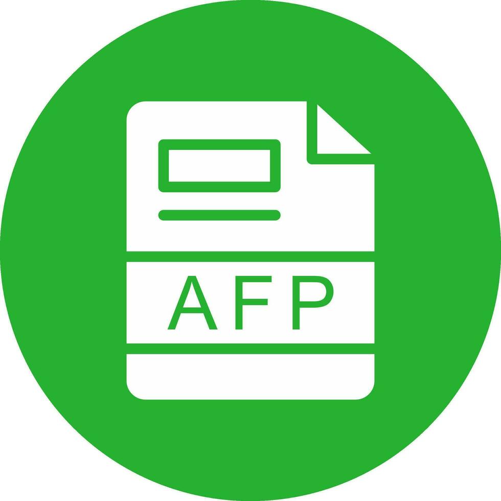 AFP Creative Icon Design vector