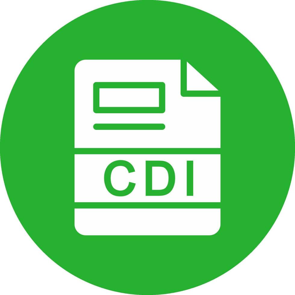 CDI Creative Icon Design vector