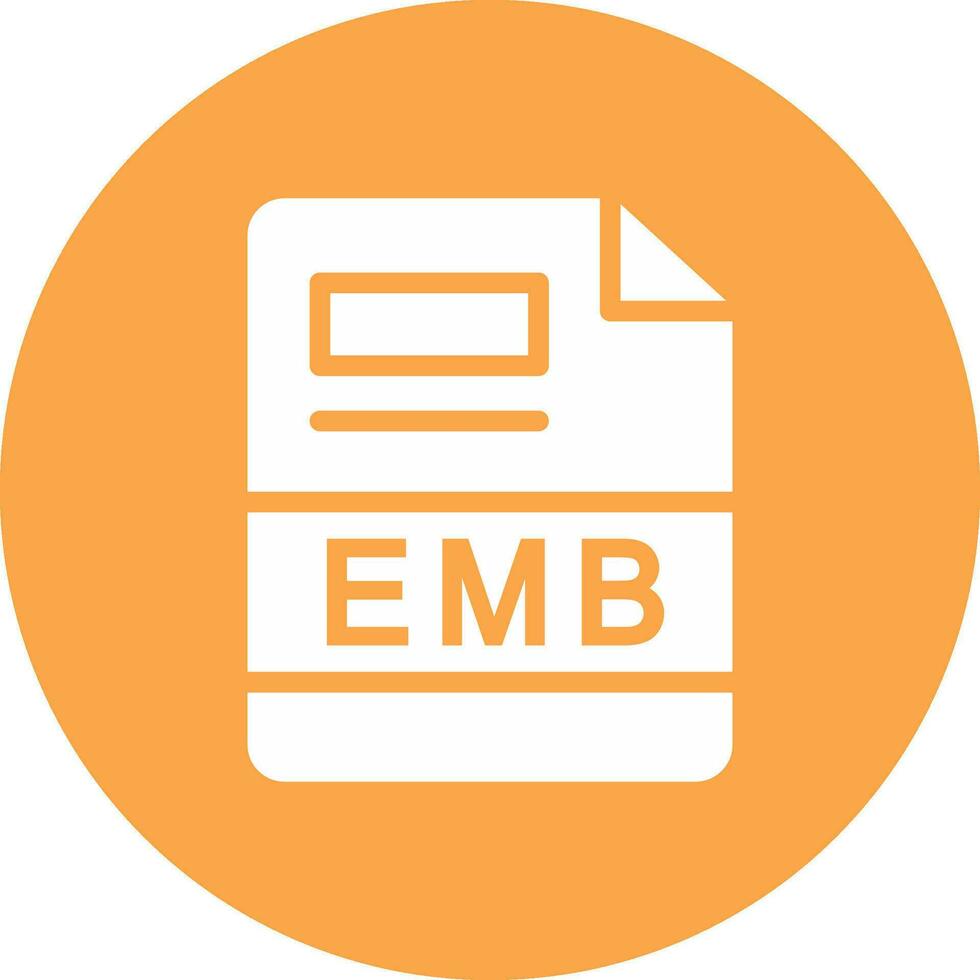 EMB Creative Icon Design vector