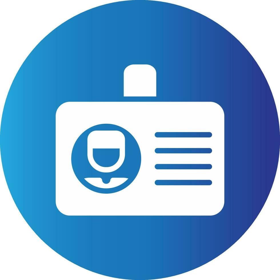 GLYPH Gradient Circle vector