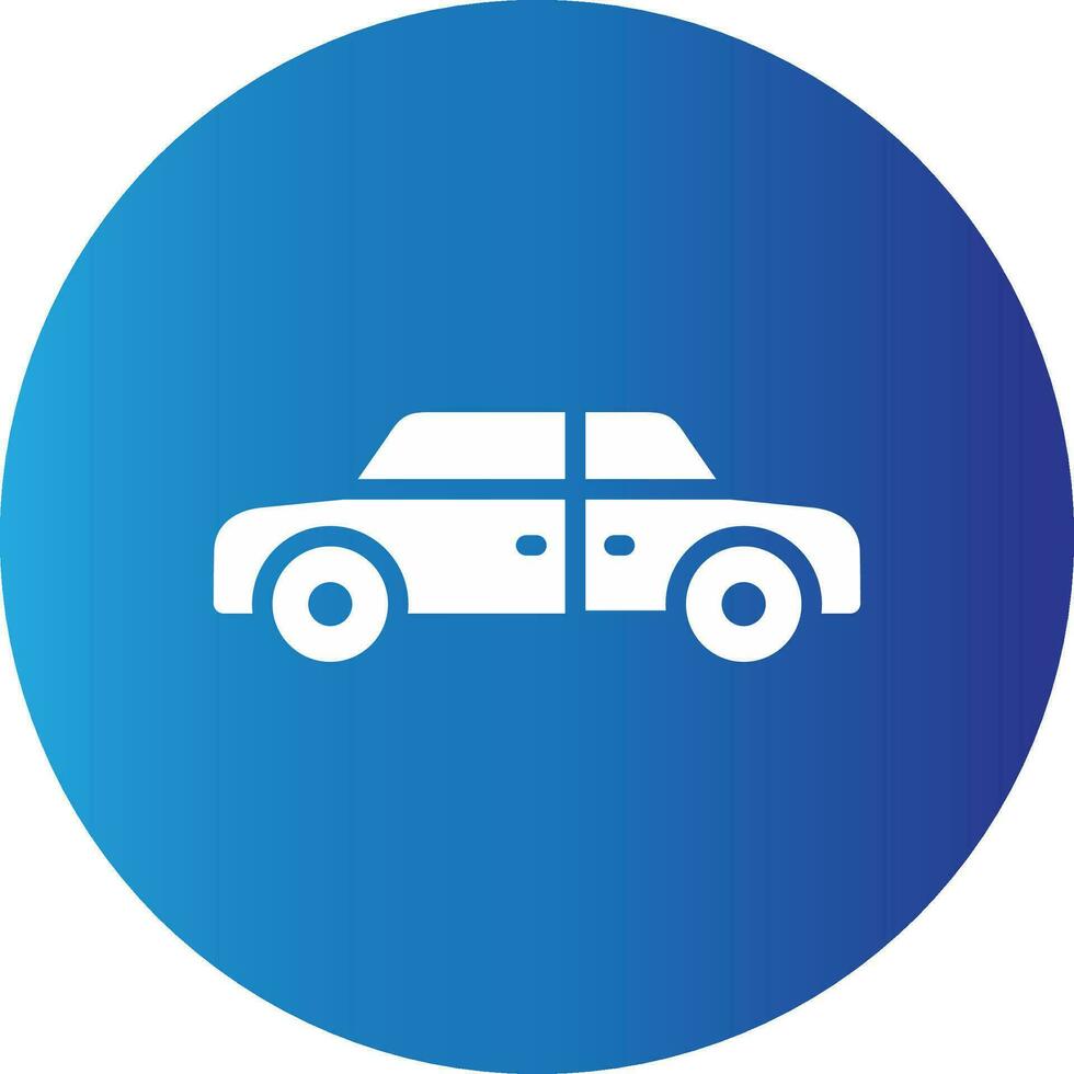 Limousine Creative Icon Design vector