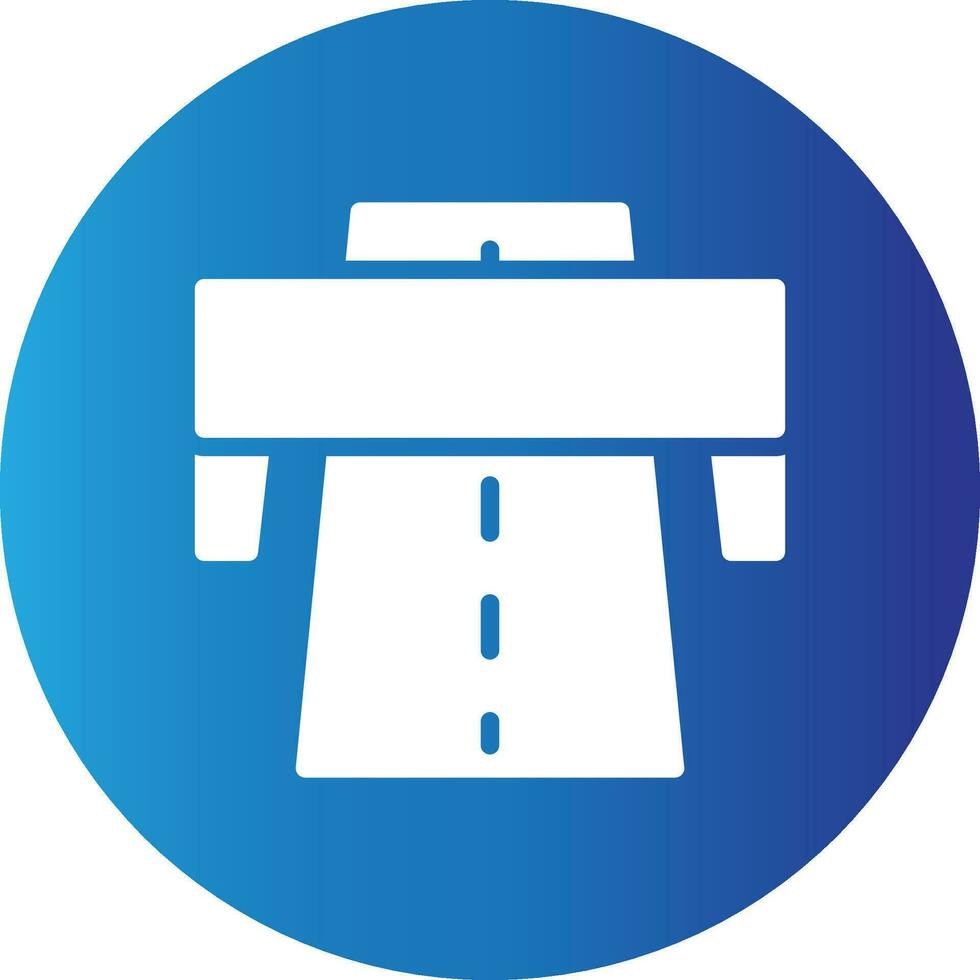 Motorway Creative Icon Design vector