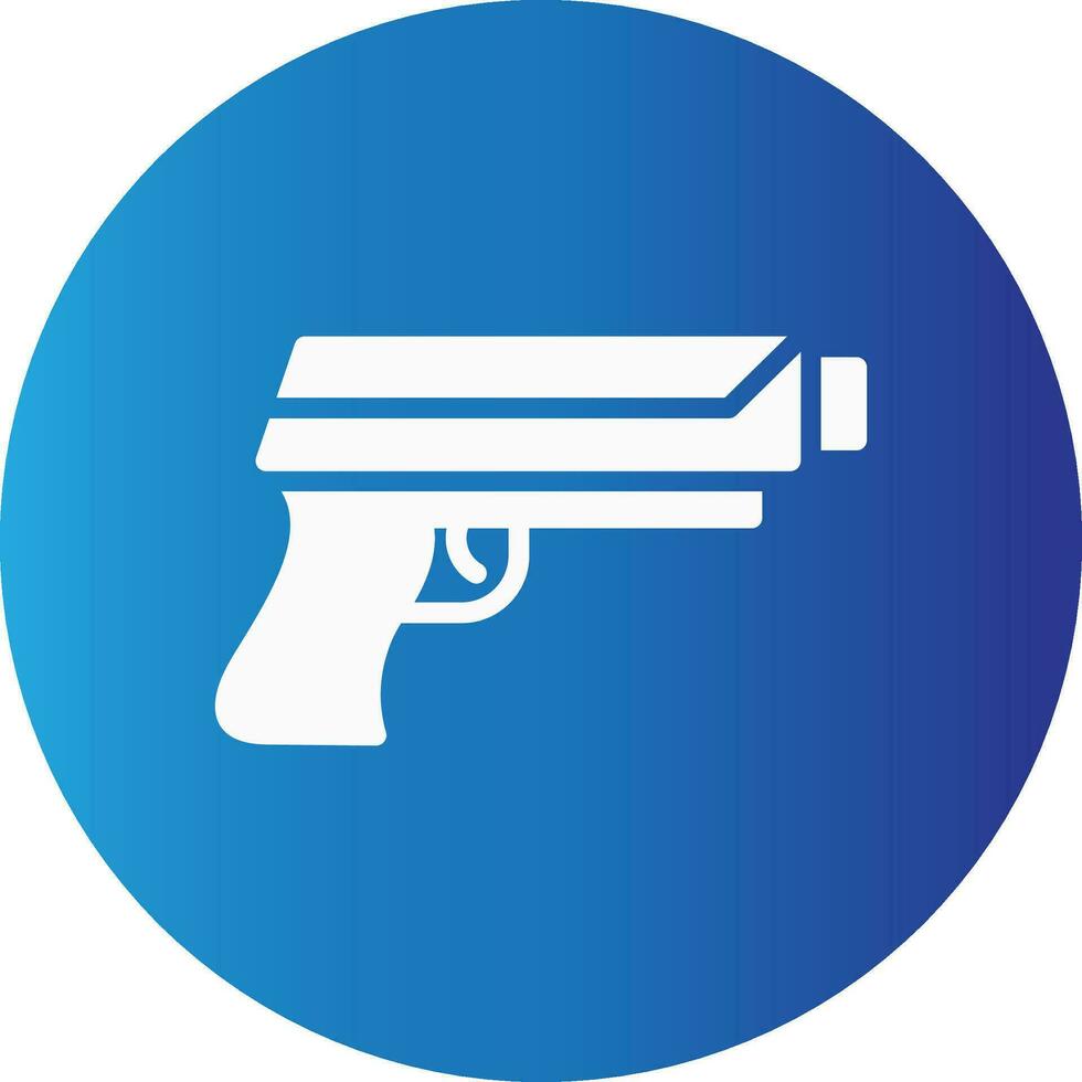 Gun Creative Icon Design vector