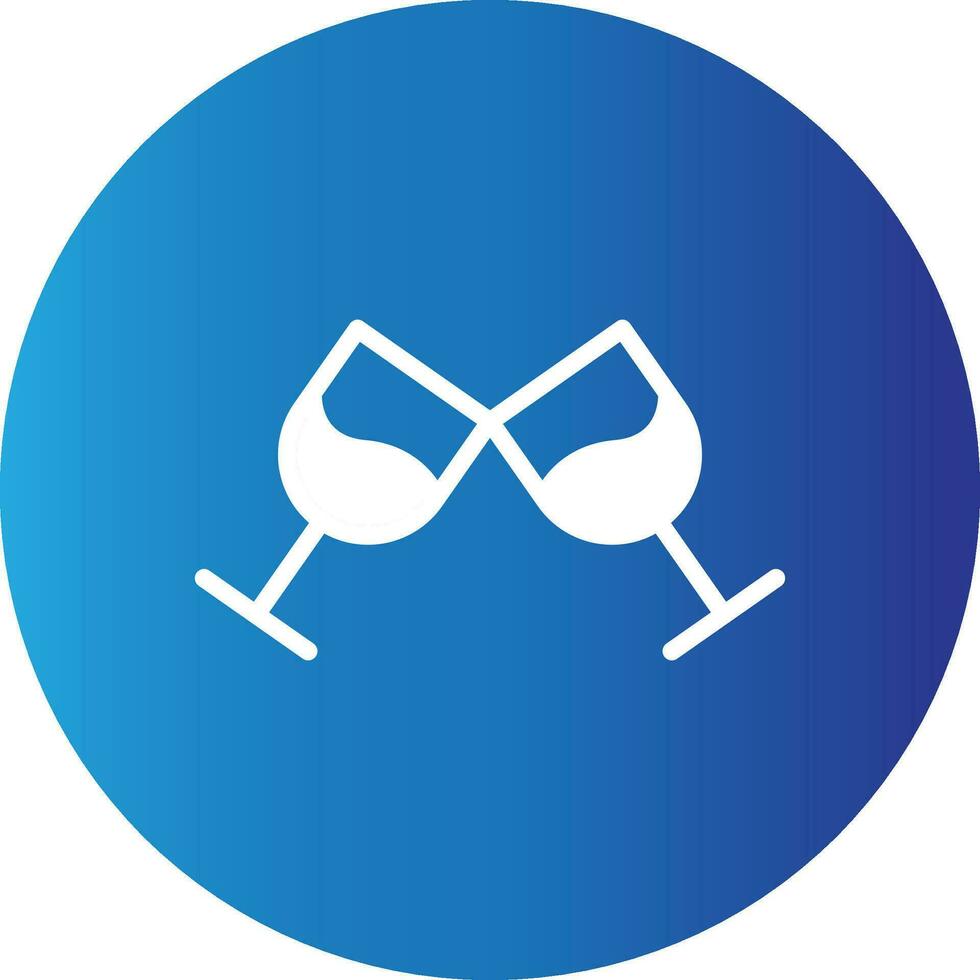 Glass Creative Icon Design vector
