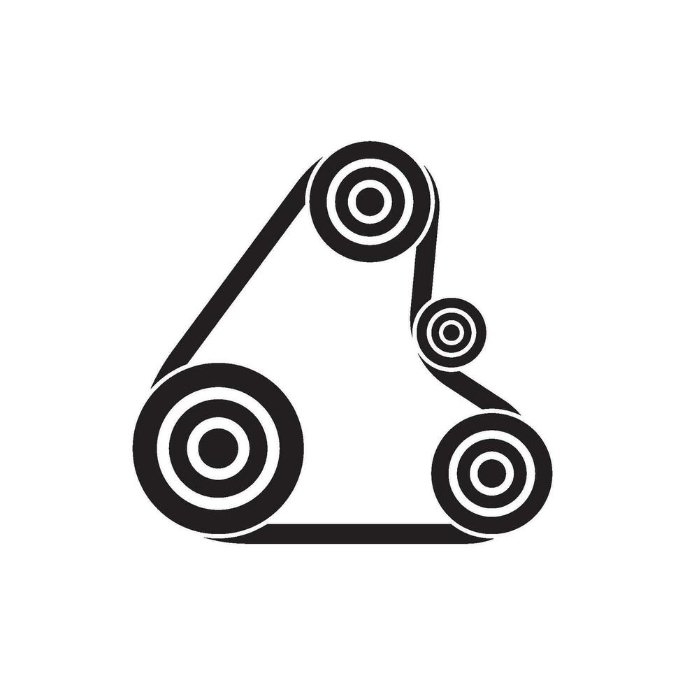 Engine belt icon vector illustration symbol design