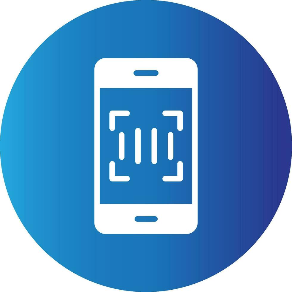 Barcode Creative Icon Design vector