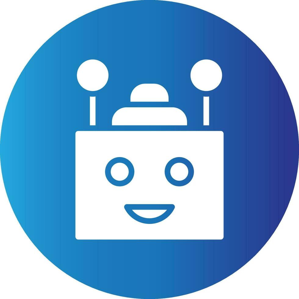 Chatbot Creative Icon Design vector