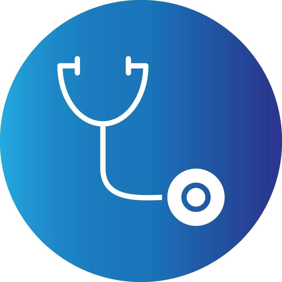 Stethoscope Creative Icon Design vector