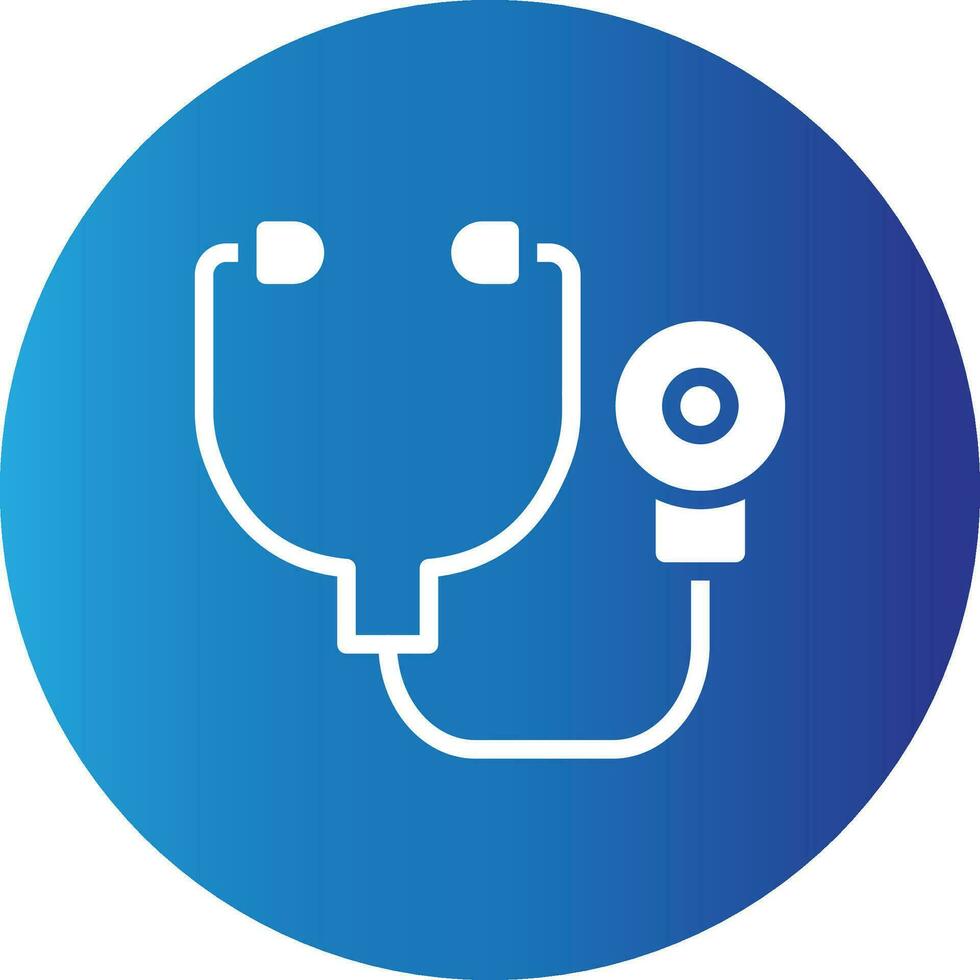 Stethoscope Creative Icon Design vector