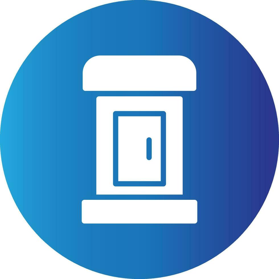 Call Box Creative Icon Design vector