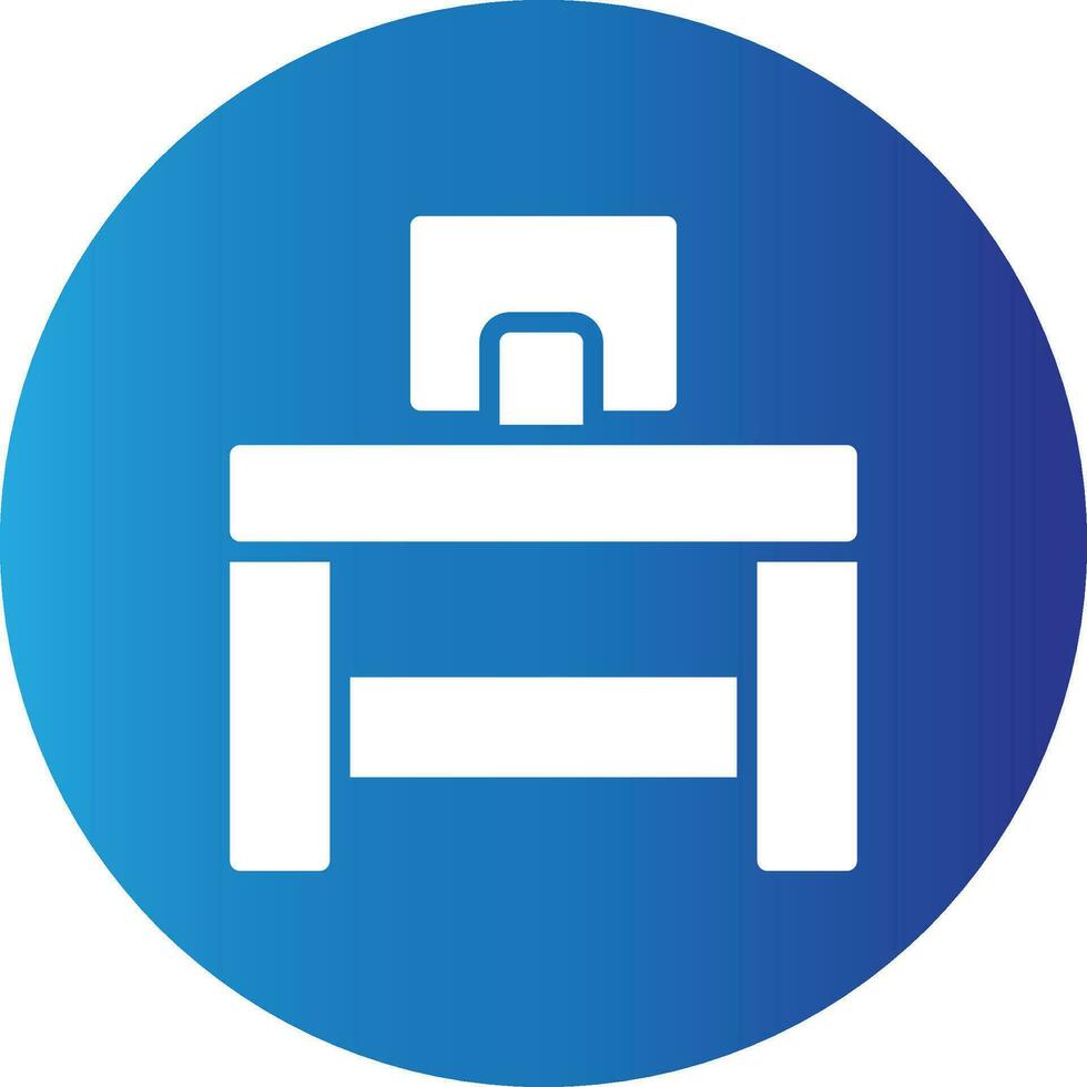 Desk Creative Icon Design vector